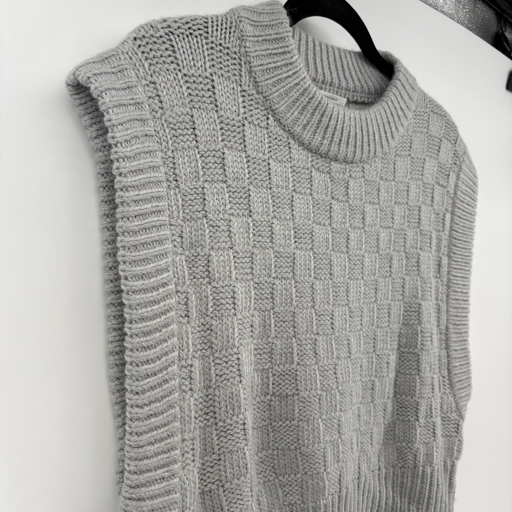 By Anthropologie Basketweave Vest XS - Picture 2 of 10